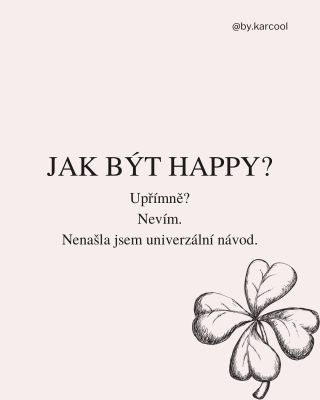 Možná taky někdy hledáš recept na štěstí. Já ho nemám. Ale mám minerály, které ti ho mohou pomoci připomínat. 💫 A pokud tě...